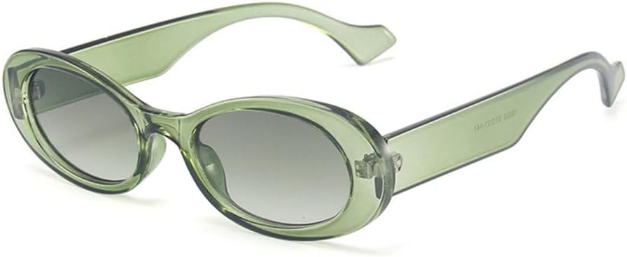 

Популярные модные маленькие овальные солнцезащитные очки для женщин, винтажные очки с леопардовым принтом, желейные очки для мужчин, трендовые солнцезащитные очки UV400 MTZJH, Olive Green