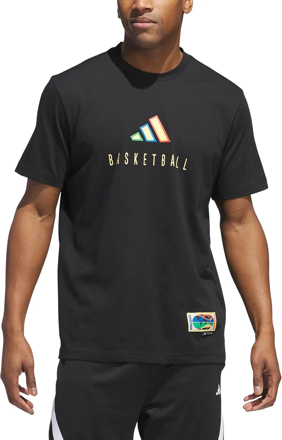 Футболка Adidas Worldwide Hoops Logo Graphic — фото 4