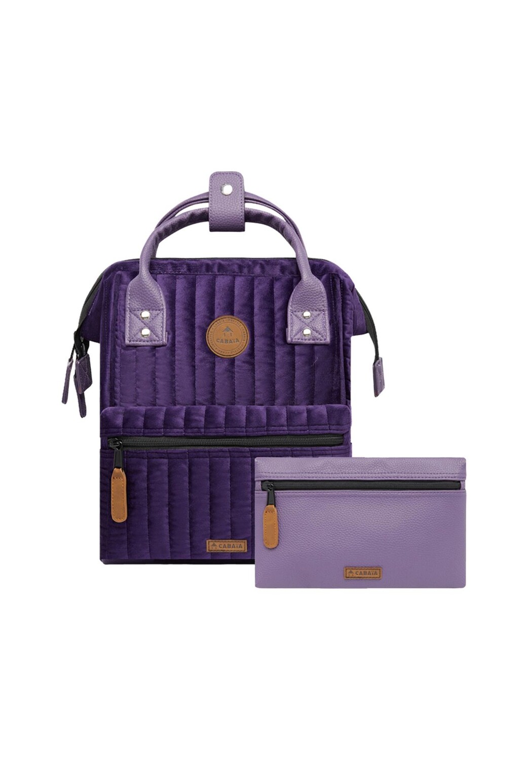 

Стеганый рюкзак Adventurer S CabaïA, цвет Marbella Purple