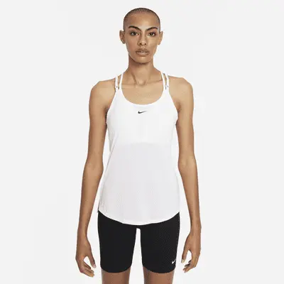 

Футболка Nike Dri-FIT One Elastika, белый/черный