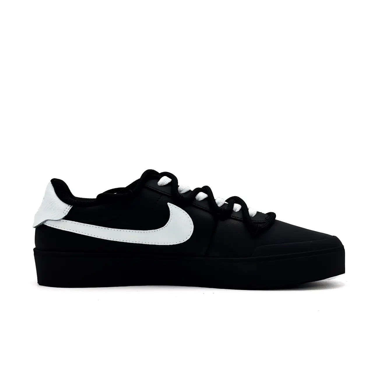 Nike Кроссовки для скейтбординга мужские low top черно-белая расцветка — фото 2