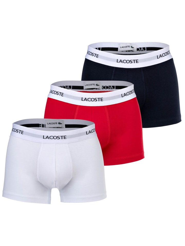 

Боксерские трусы Lacoste, цвет dunkelblau/weiß/rot
