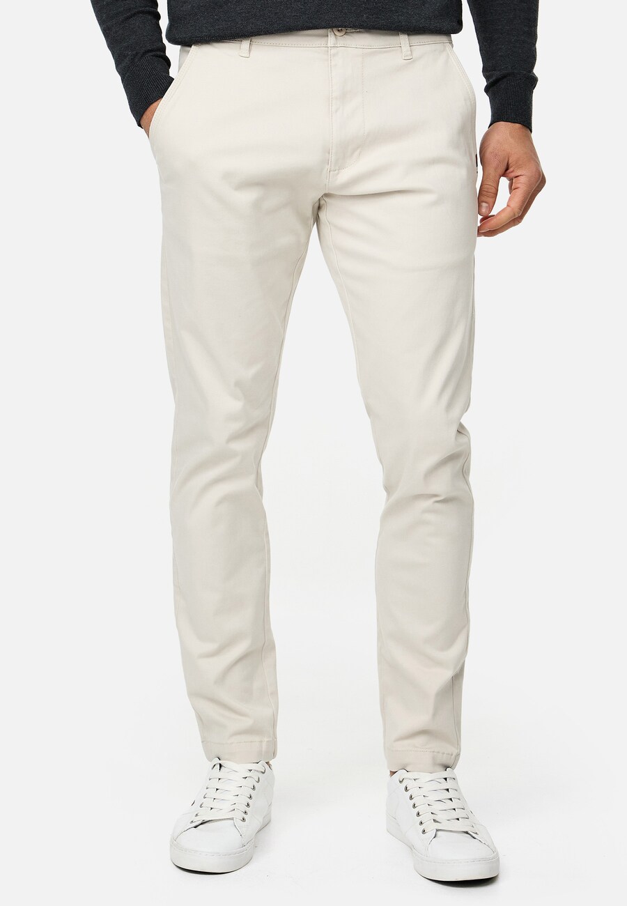 

Брюки чинос INDICODE JEANS Regular Chino Pants, экрю