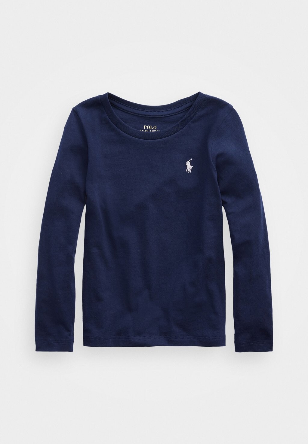 

Рубашка с длинным рукавом COTTON JERSEY LONG-SLEEVE TEE Ralph Lauren, пестрый темно-синий