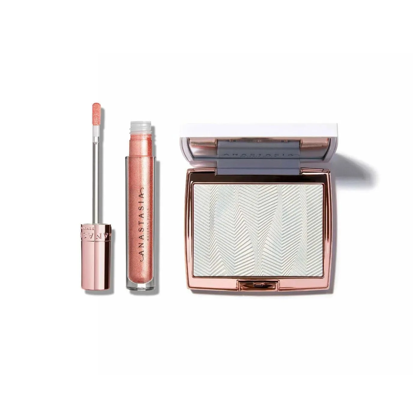 Набор Anastasia Beverly Hills - The Iced Out & Amber Sparkle Set