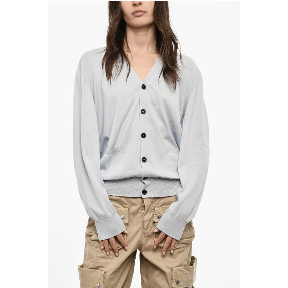 

Свитер из светло-голубого хлопка Dsquared2, Light Blue