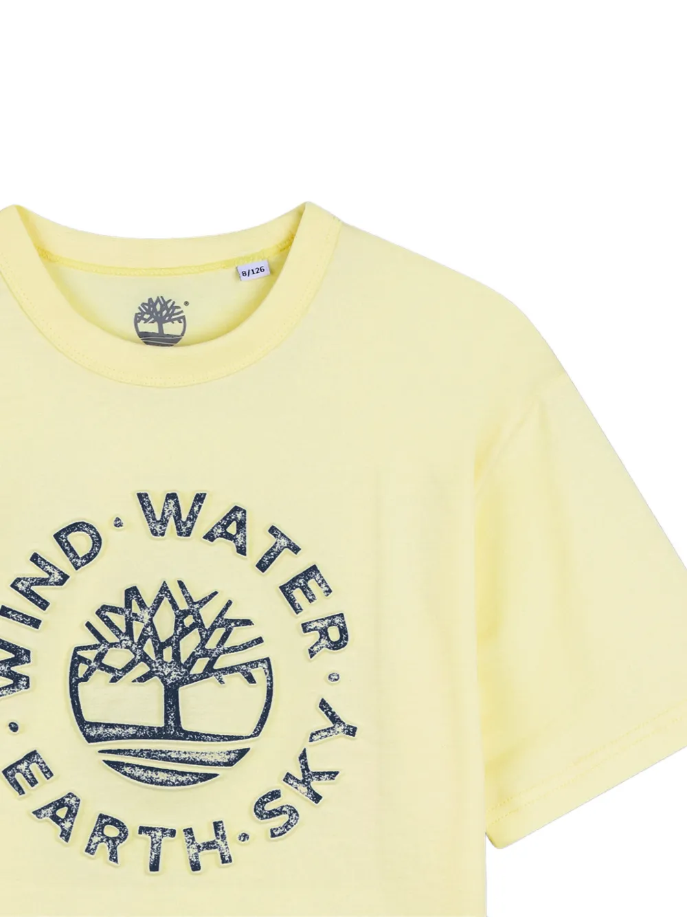 Футболка с графичным принтом Timberland Kids, желтый — фото 3