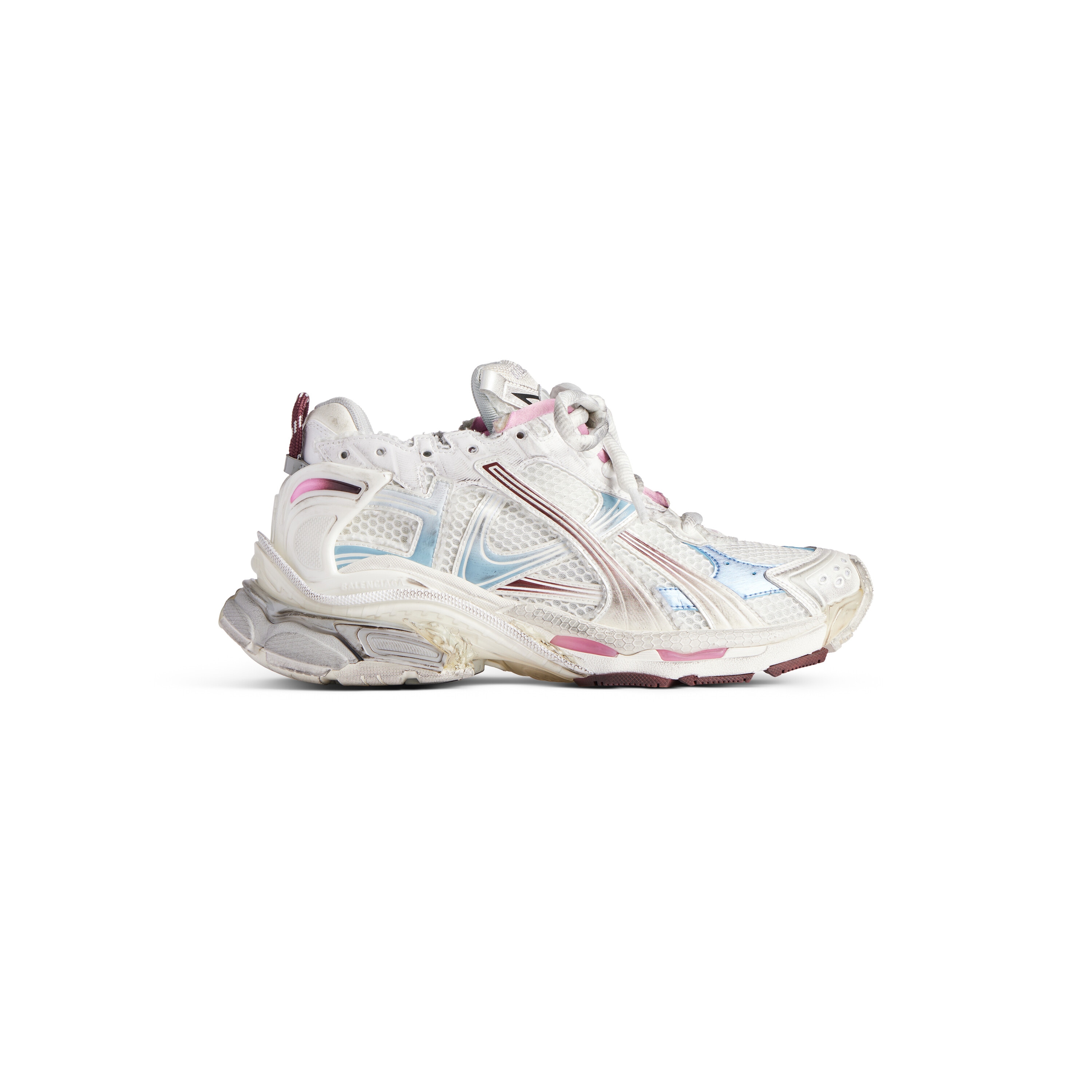 

Кроссовки Runner Gradient BALENCIAGA, синий/белый/коричневый/серый/розовый