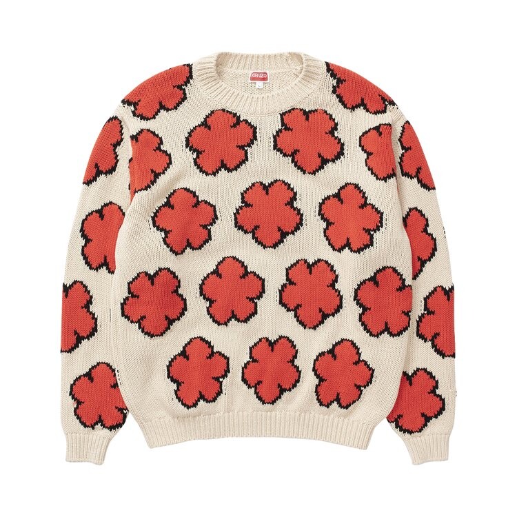 

Джемпер Kenzo All Over Boke Flower Jumper, красный