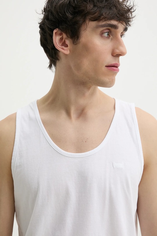 Хлопковая футболка HOUSEMARK TANK Levi'S, белый — фото 4