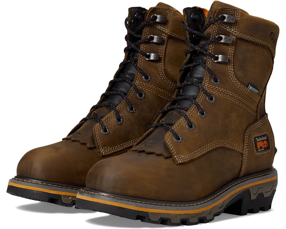 

Ботинки Timberland PRO Boondock HD Logger 8" Soft Toe Waterproof, цвет Brown Earth Bandit