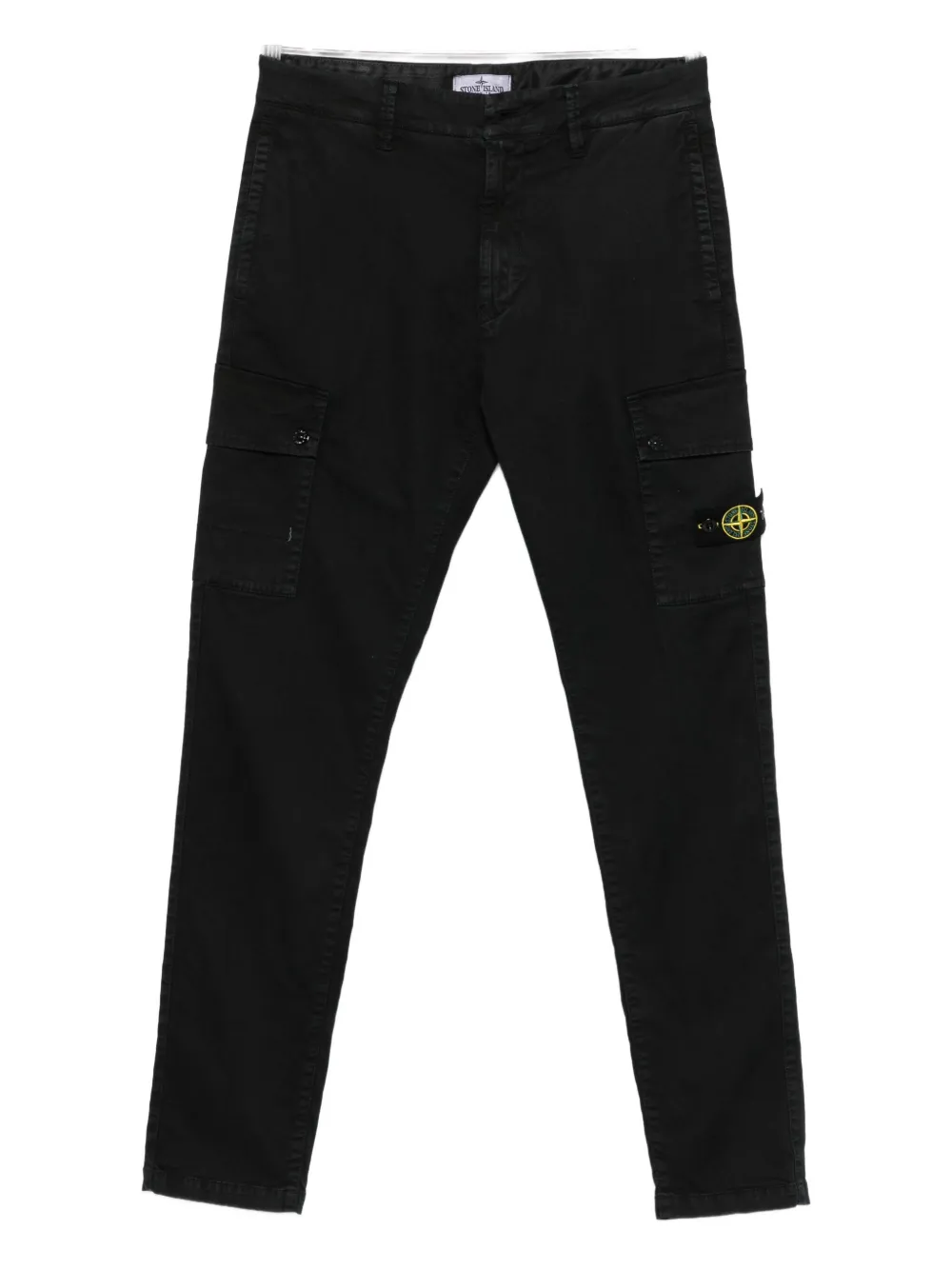 

Брюки с карманами-карго Stone Island Junior, черный