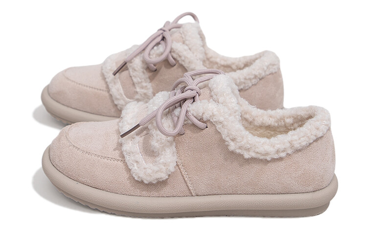 Туфли женские повседневные Women's Casual Shoes Women's Low-Top Beige Feiyue — фото 3