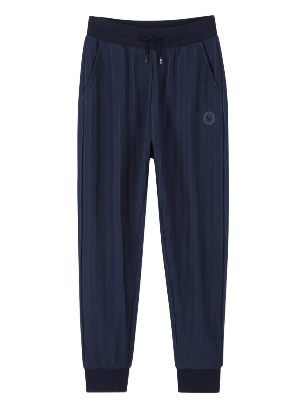 

Спортивные брюки в полоску BOSS Kidswear, синий