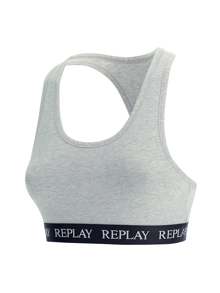 

Бюстье Replay Bustier, светло-серый