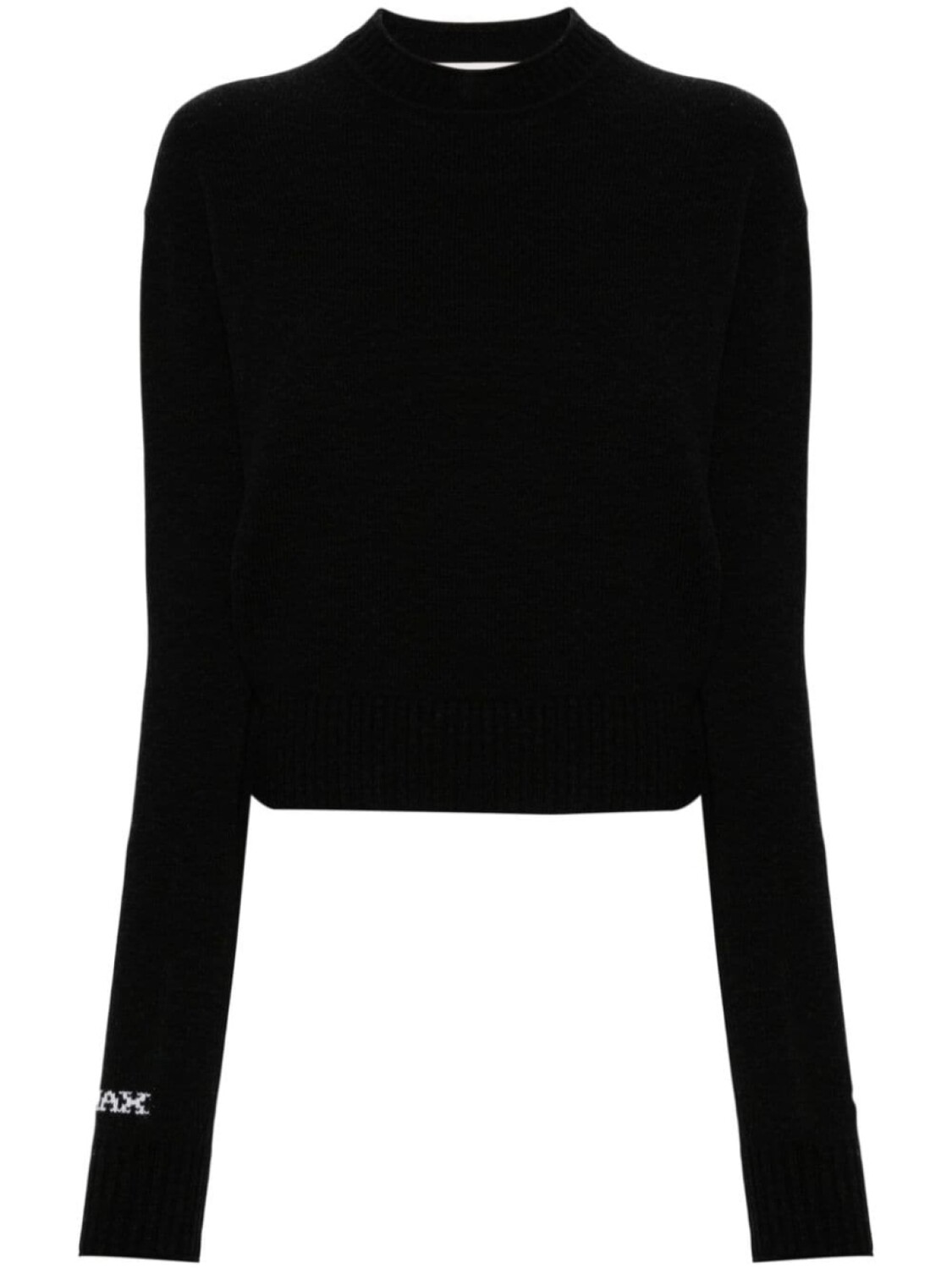 

Sportmax свитер с логотипом, черный