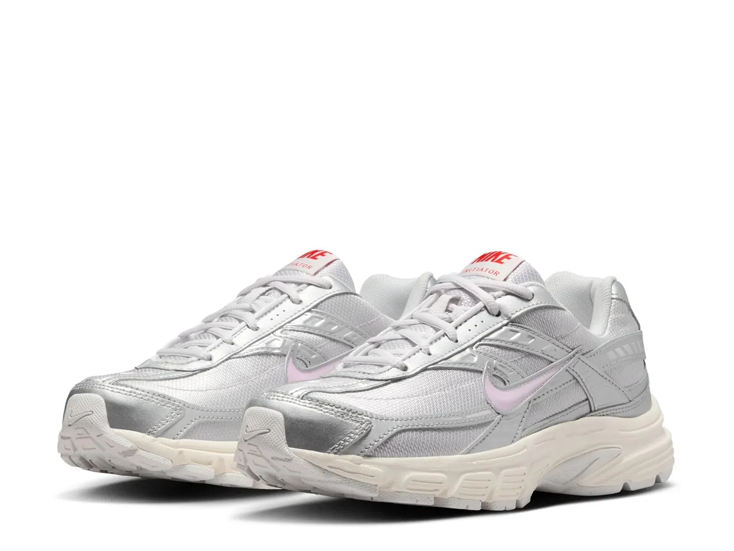 Кроссовки Nike Initiator Running Shoe — женские, серые/розовые — фото 3