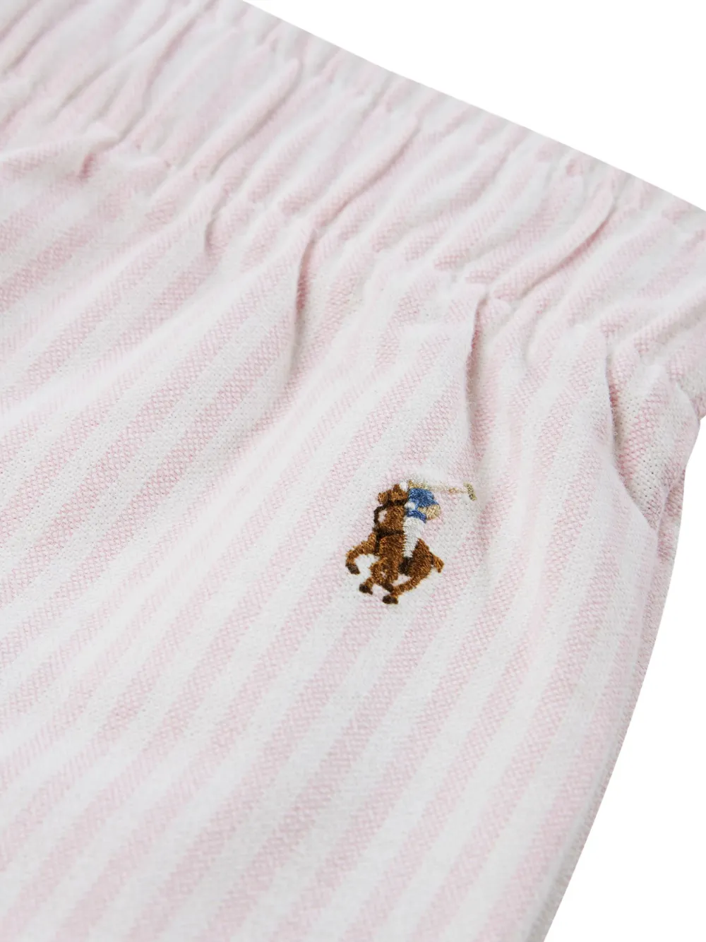Пижама в полоску POLO RALPH LAUREN KIDS, розовый — фото 3