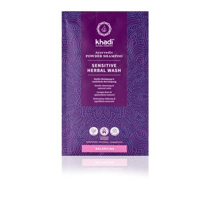 

Аюрведическая маска для волос Khadi Sensitive Herbal Wash 50г