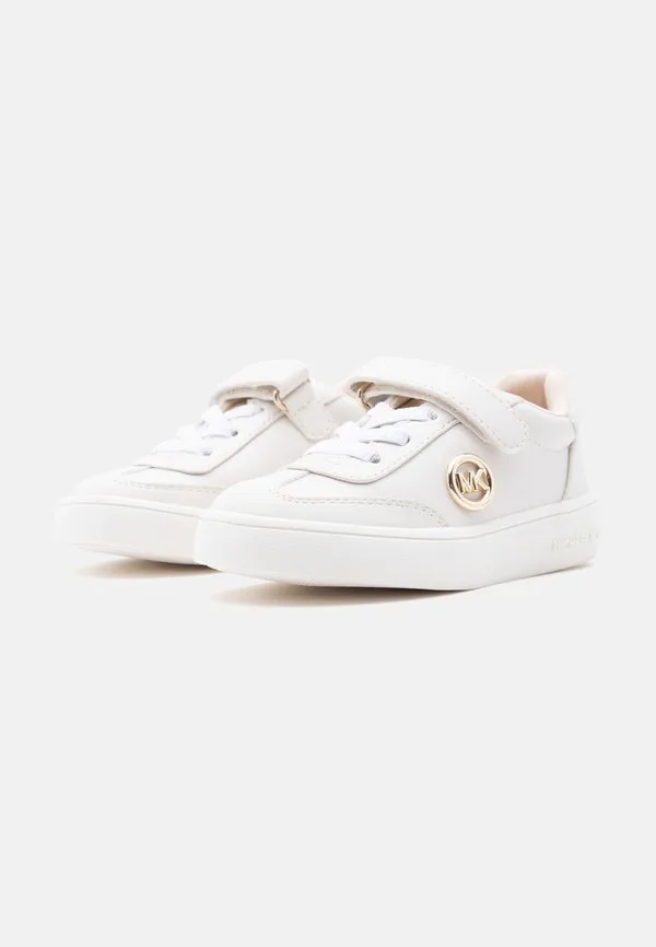 Кроссовки с подвесками jem scotty Michael Kors Kids, Vanilla/Pale Gold-Coloured Metallic — фото 2