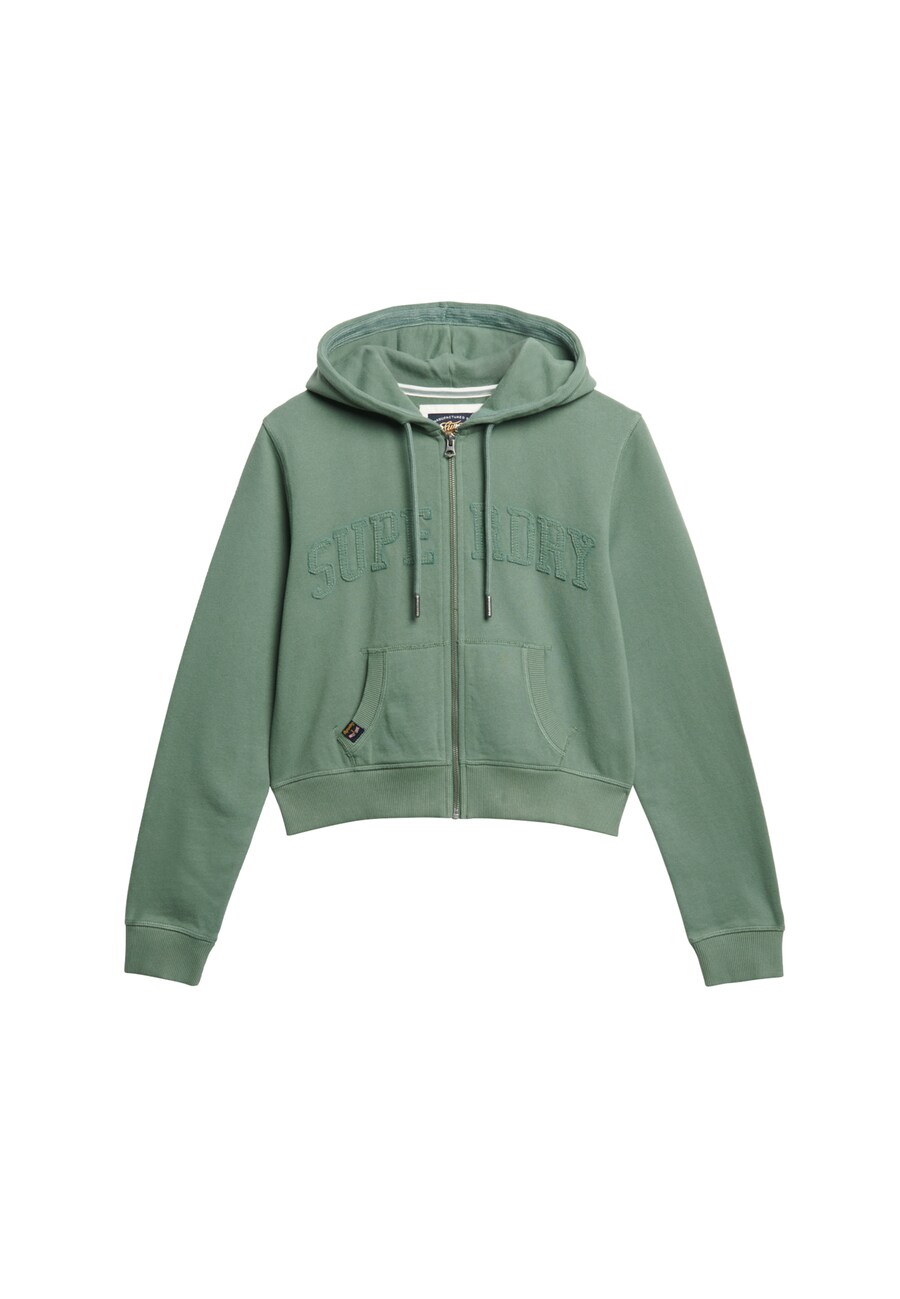 

Худи с капюшоном на молнии Superdry Essentials, Green