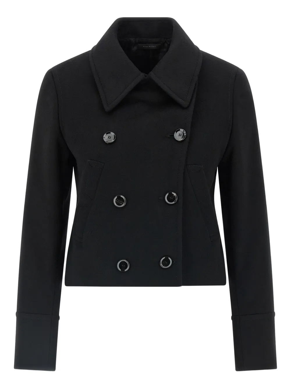 

Двубортный пиджак Brioni, черный