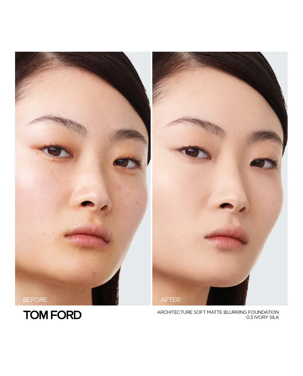 Тональная основа для макияжа Architecture Soft Mate Blurring Foundation 30 мл Tom Ford, 0.3 Ivory Silk ? — фото 3