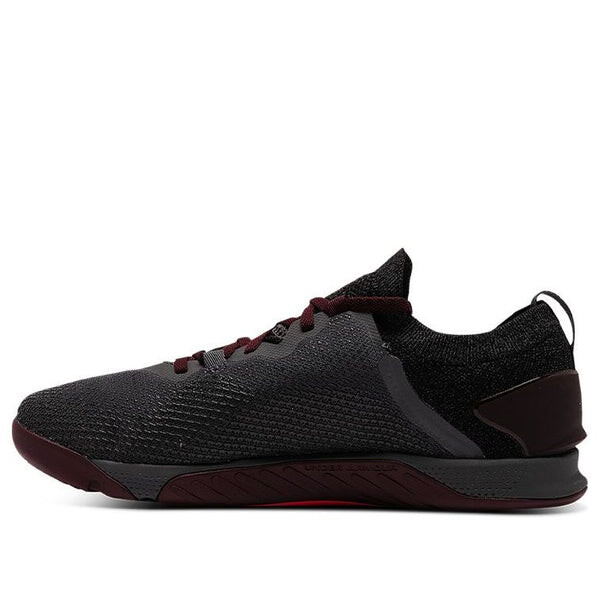 

Кроссовки tribase reign 3 'pitch grey venom red' Under Armour, черный