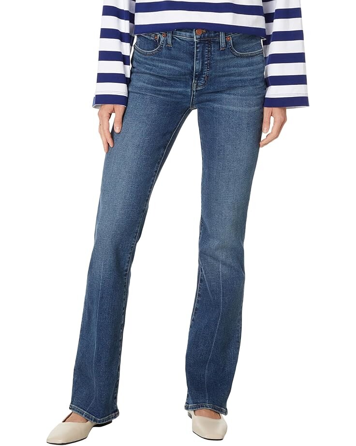 

Джинсы Madewell Full-Length Kick Out in Devito Wash, цвет Devito Wash