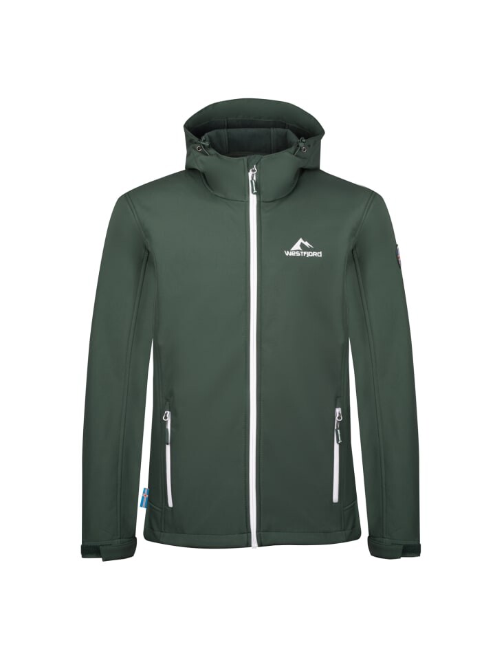 

Дождевик Westfjord Softshelljacke Eldfjall, цвет storm green