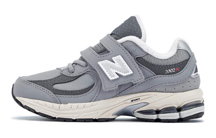 

Детские кроссовки NB 2002R с низким верхом, устойчивые к истиранию, серые New Balance, серый