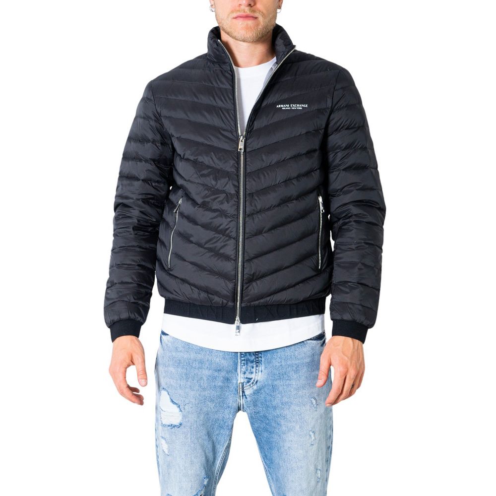 

Черная куртка из полиэстера Armani Exchange