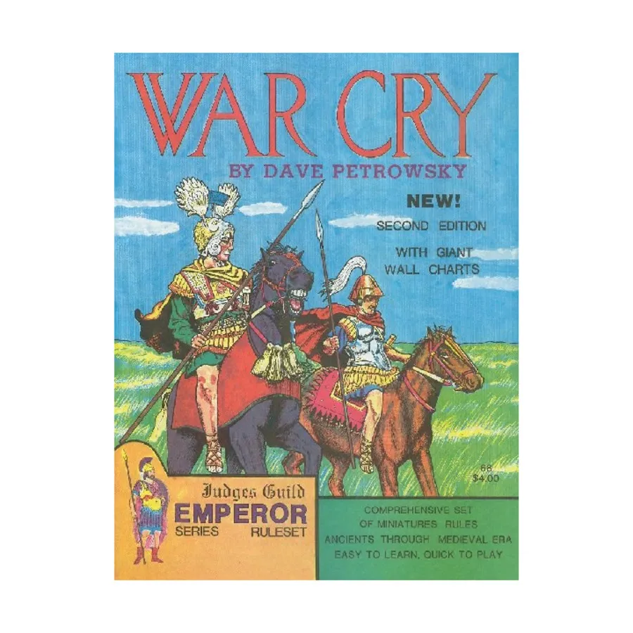 

War Cry (2nd Edition), Dungeons & Dragons Fantasy Supplements - Assorted (Judges Guild), мягкая обложка