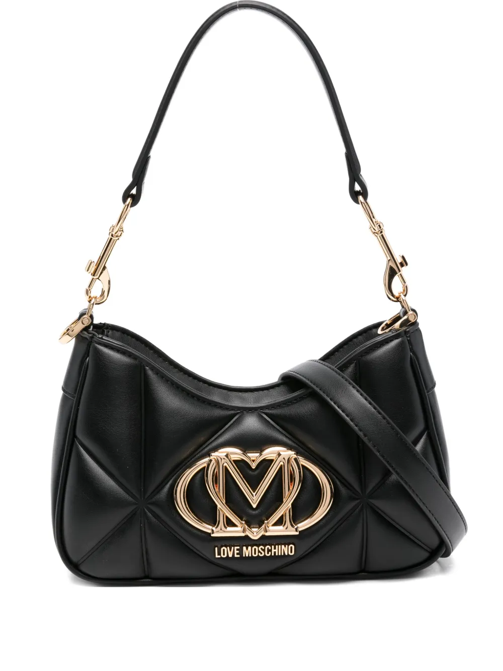 

Сумка-тоут с логотипом Love Moschino, черный