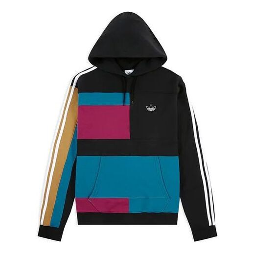 

Толстовка adidas originals Leece Panel Colorblock Black, черный