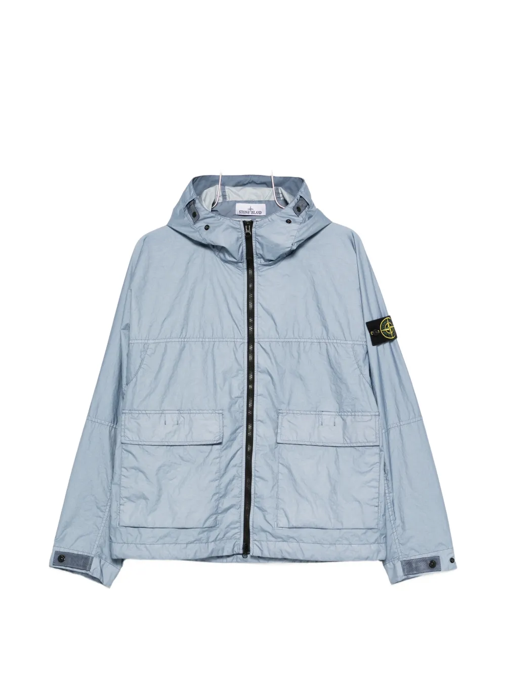 

Куртка с капюшоном на молнии Stone Island, синий