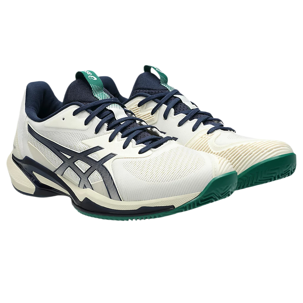 ASICS Кроссовки для тенниса мужские Solution Speed FF 3 Cushioning Low top Beige Black — фото 4