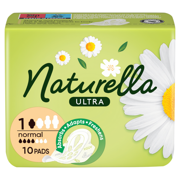 

Гигиенические прокладки, 10 шт./1 упаковка. Naturella Ultra normal camomile