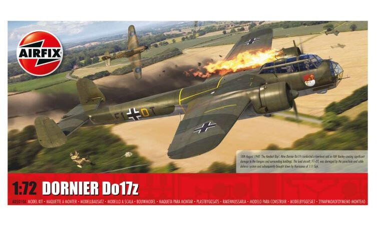 

Пластиковая модель Dornier Do 17z 1:72 Airfix