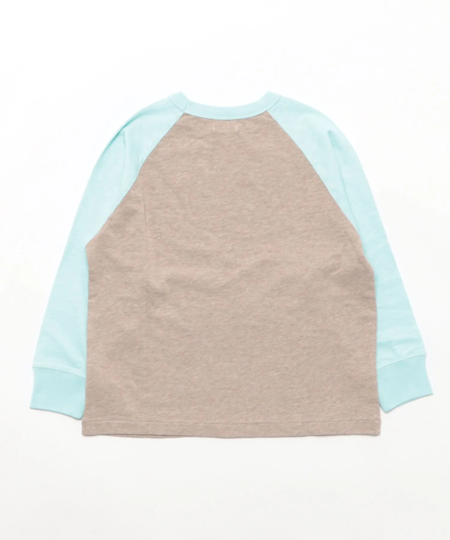 Детская футболка с длинным рукавом NEVER Long Sleeve Tee DENIM DUNGAREE коричневый — фото 2