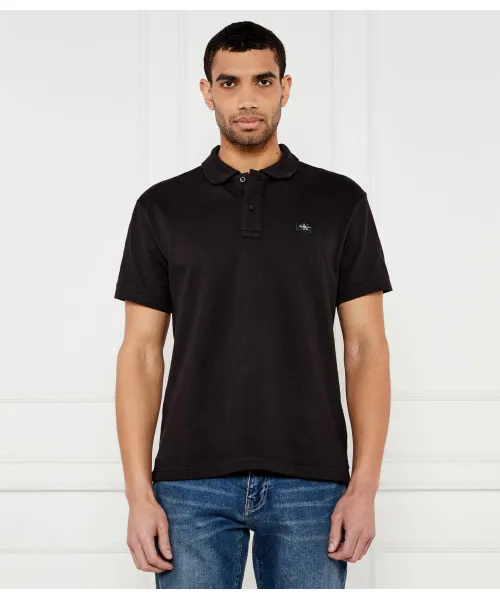 

Футболка поло Regular fit Calvin Klein Jeans, черный
