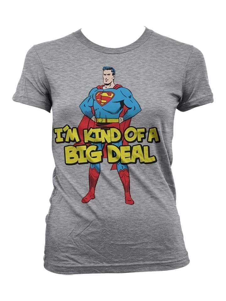 

Футболка Superman, серый