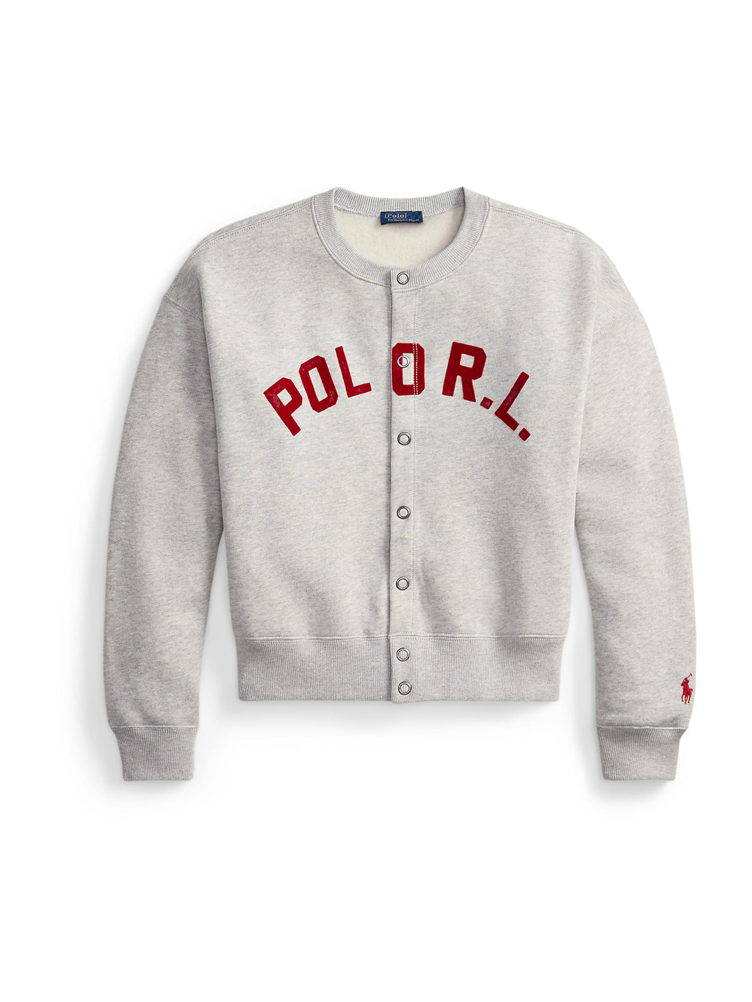 

Polo Ralph Lauren Толстовка с молнией 'ARCTIC' в светло-сером цвете