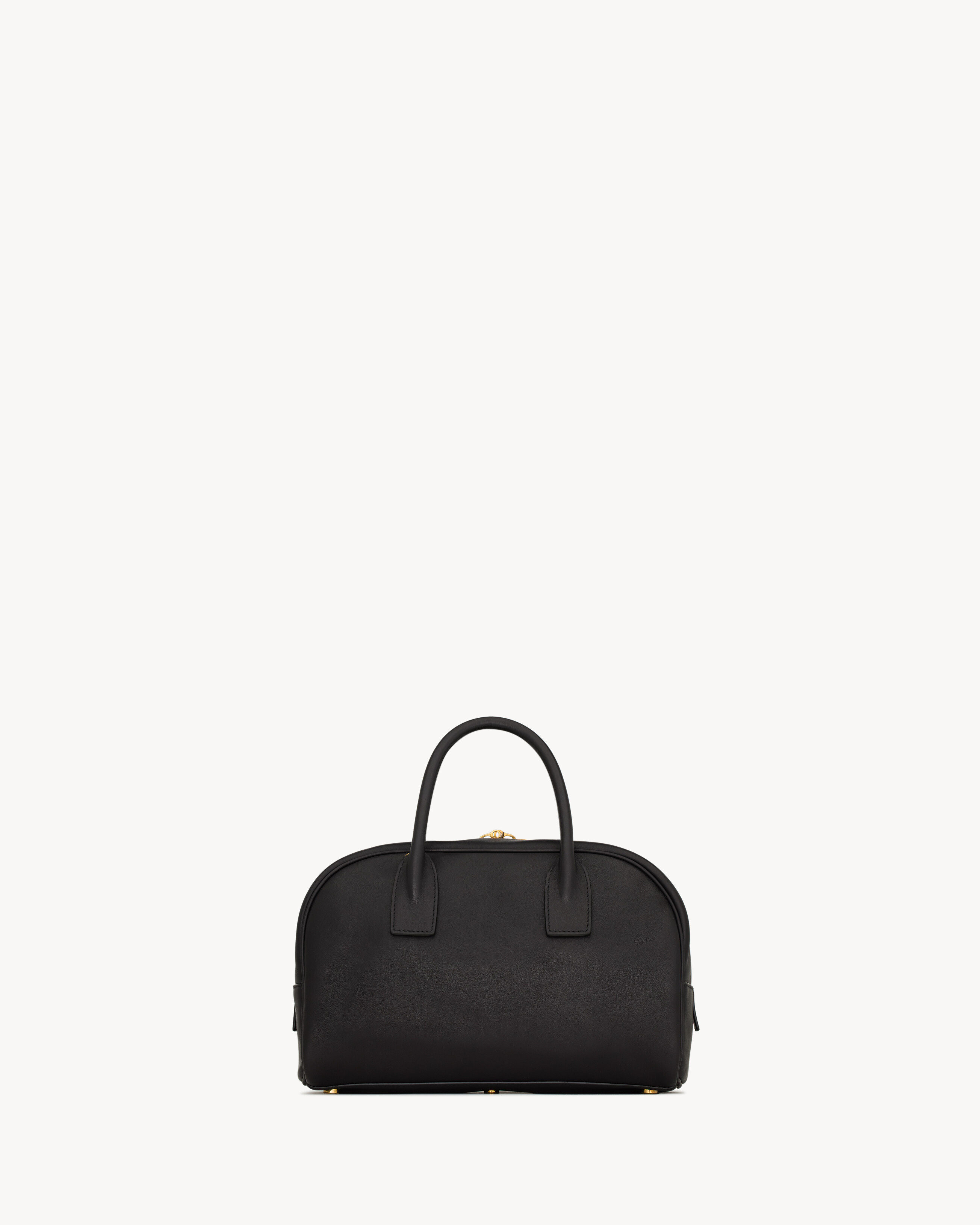 Сумка SAC DE JOUR Boston из зернистой кожи - маленькая Saint Laurent, черный — фото 3