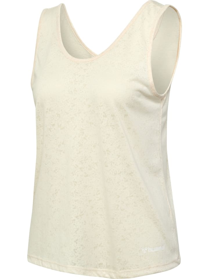 

Футболка Hmlmt Light Burnout Tanktop серого цвета Hummel