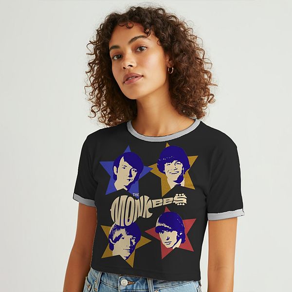 

Детская футболка с принтом участников группы The Monkees Unbranded