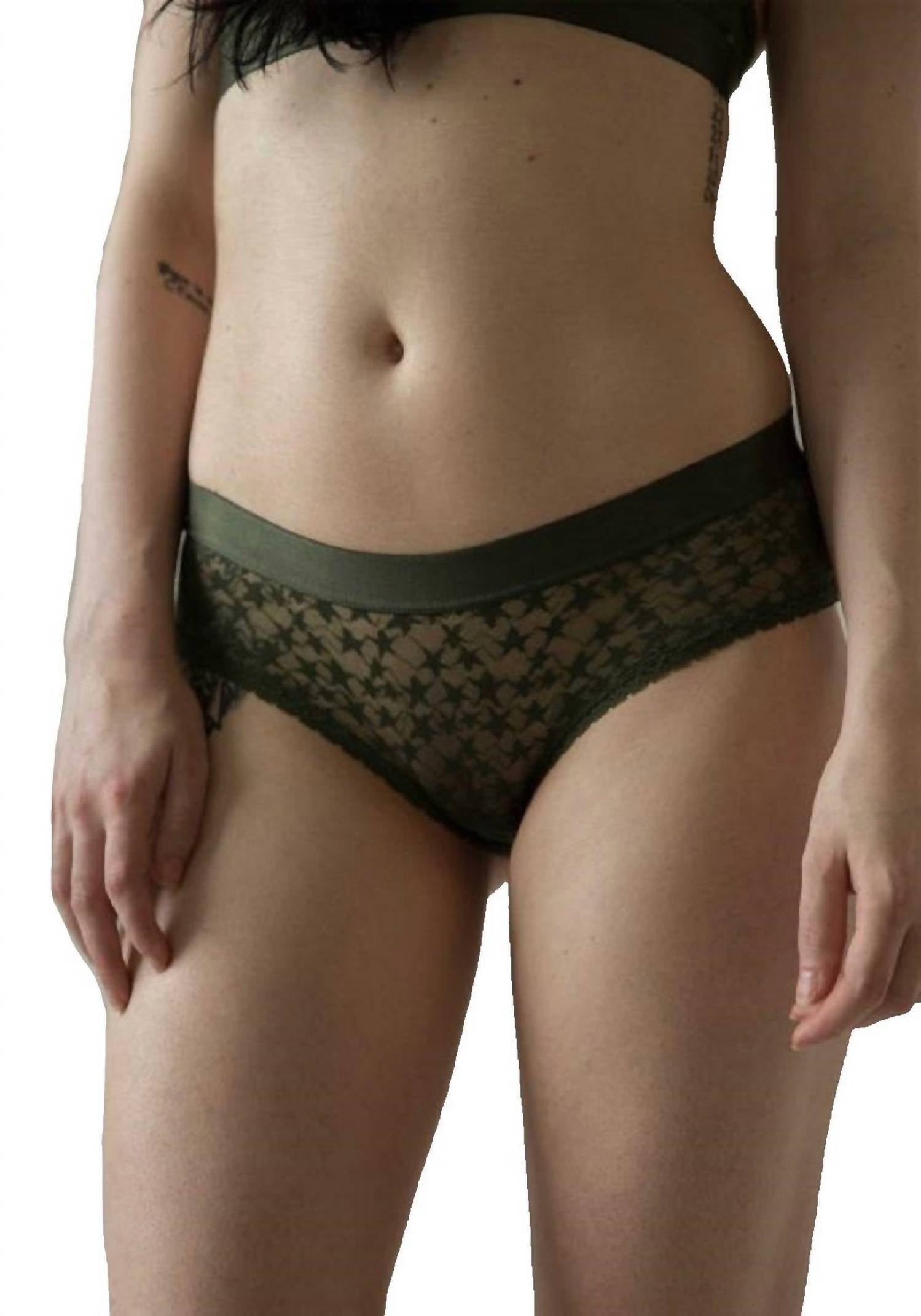 

Трусики-хипстеры Solstice в цвете Hunter Timpa Lingerie
