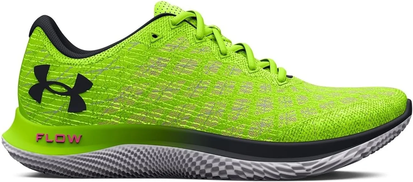 Мужские кроссовки Under Armour Flow Velociti Wind Trainers, зеленый — фото 2