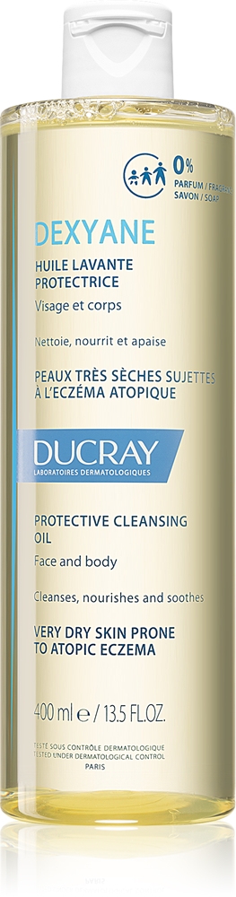 

Очищающее масло Dexyane для очень сухой, чувствительной и атопической кожи Ducray, 400 мл