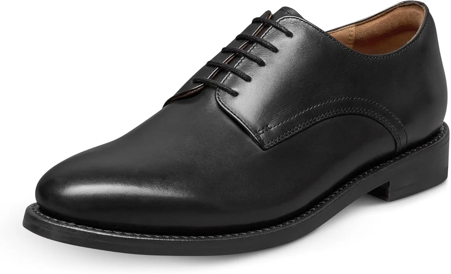 Оксфорды из натуральной кожи Allen Edmonds, черный